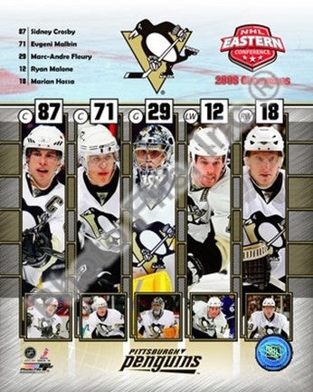 Pittsburgh Penguins 2008 Eastern Conference Champions Composite