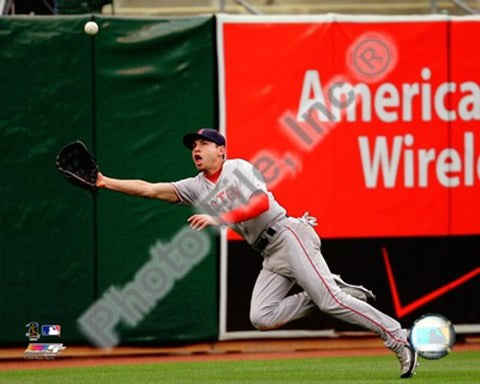 Jacoby Ellsbury 2008 Fielding Action