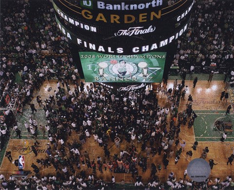 TD Banknorth Garden, Game 6 of the 2008 NBA Finals; Celebration #28