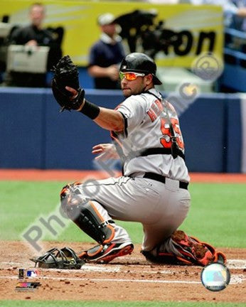 Ramon Hernandez 2008 Catching Action