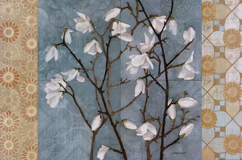 Patterned Magnolia Branch