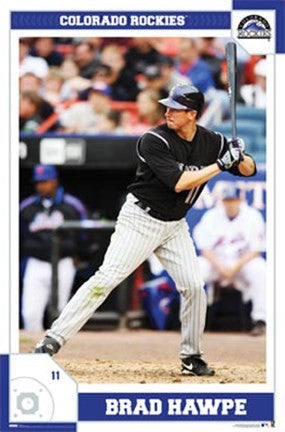 Rockies - Brad Hawpe Poster