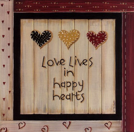 Love Lives In Happy Hearts