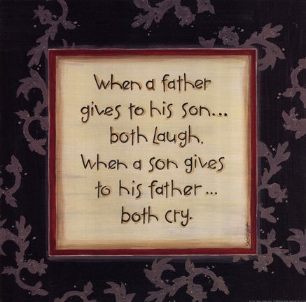 When A Father Gives