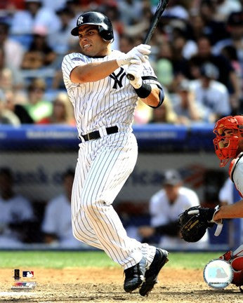 Ivan Rodriguez 2008 Batting Action