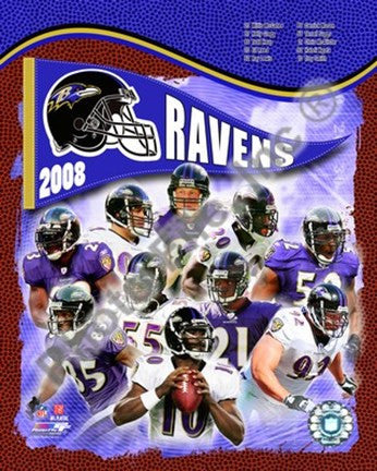 2008 Baltimore Ravens Team Composite