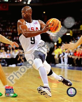 Dwyane Wade 2008 Team USA Action