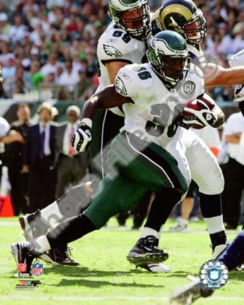 Brian Westbrook 2008 Rushing Action