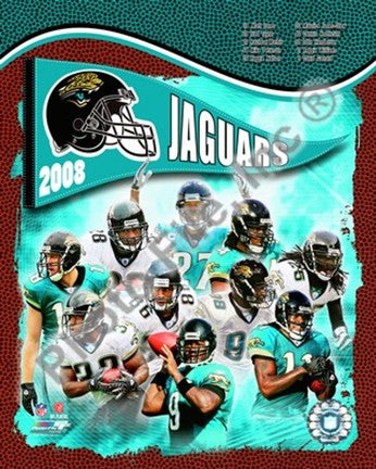 2008 Jacksonville Jaguars Team Composite