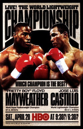 Pretty Boy Floyd Mayweather vs Jose Luis Castillo