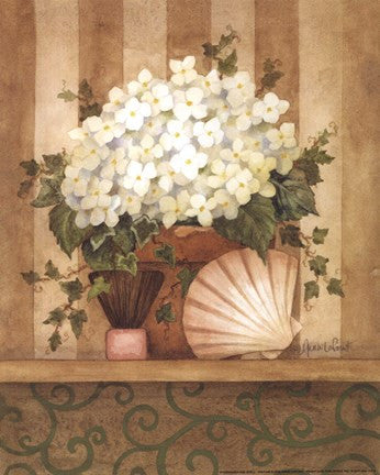 Hydrangea and Shell