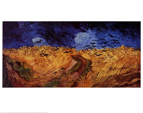 Wheatfield with Crows, c.1890