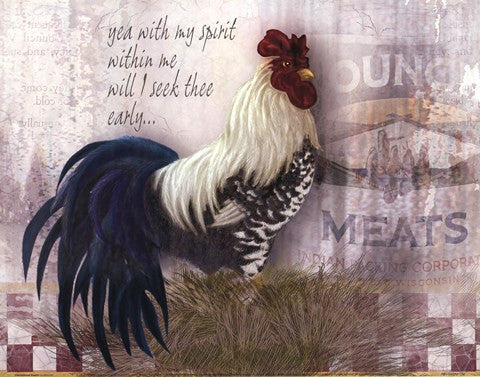 Checkerboard Rooster