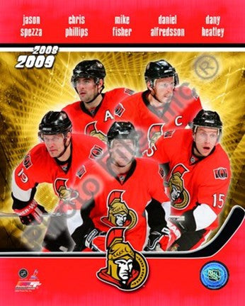 2008-09 Ottawa Senators Team Composite