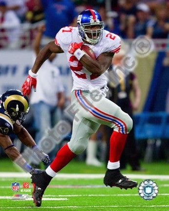 Brandon Jacobs 2008 Rushing Action