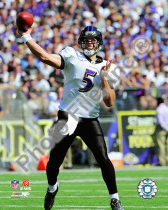 Joe Flacco 2008 Action