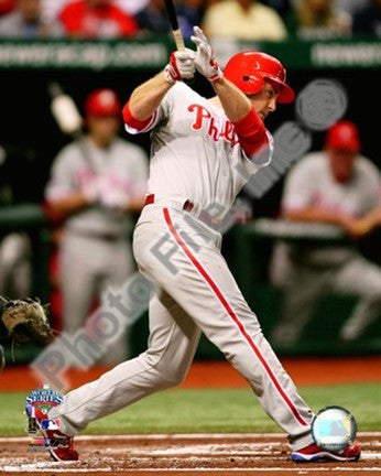 Chase Utley Game one of the 2008 MLB World Series Home Run