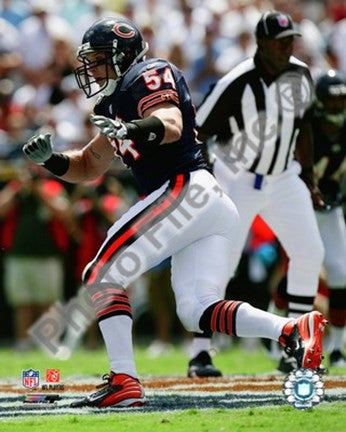 Brian Urlacher 2008 Action