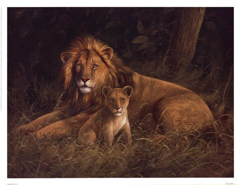 Lion And Cub