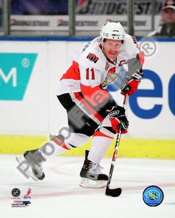 Daniel Alfredsson 2008-09 Away Action