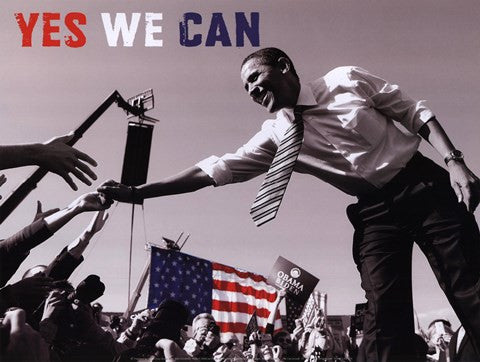 Barack Obama:  Yes We Can (crowd)