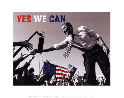 Barack Obama:  Yes We Can (crowd)