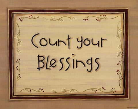 Count Your Blessings