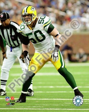 A.J. Hawk 2008 Action