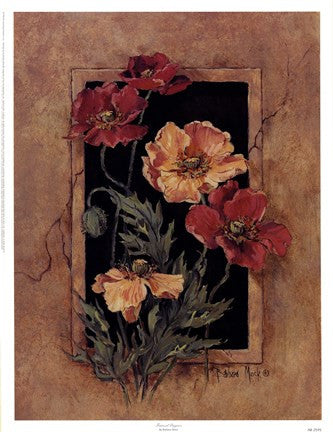 Framed Poppies