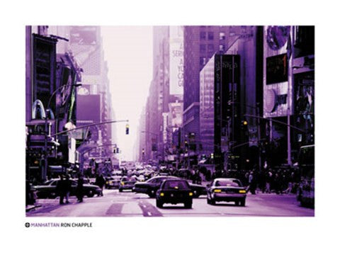 Manhattan - purple street view