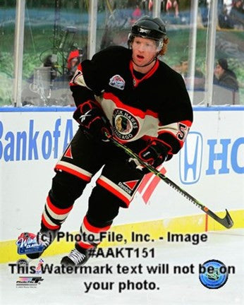 Brian Campbell 2008-09 NHL Winter Classic Action