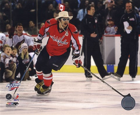 Alex Ovechkin 2008-09 NHL All-Star Game Action