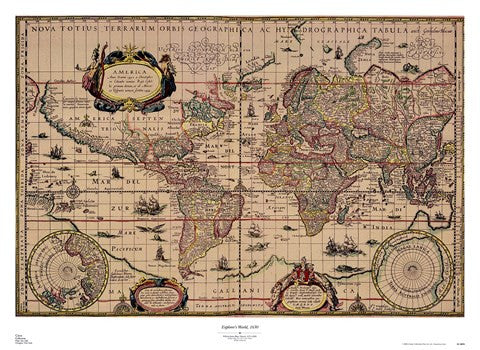 Explorer's World, 1630, Blau