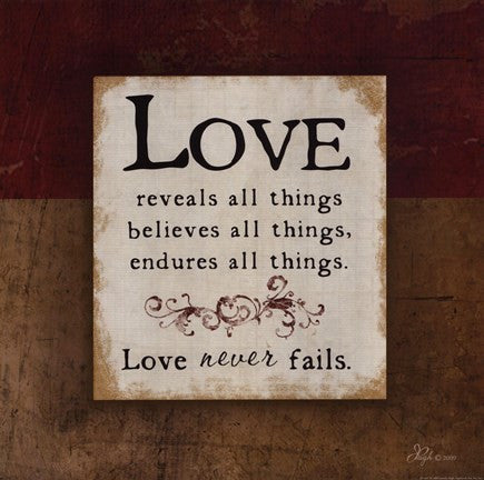 Love Never Fails