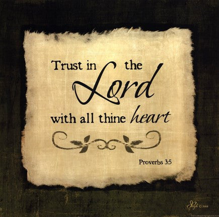 Trust In The Lord - square