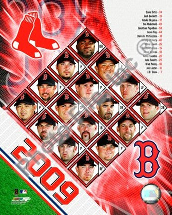 2009 Boston Red Sox Team Composite