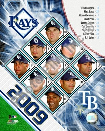 2009 Tampa Bay Rays Team Composite