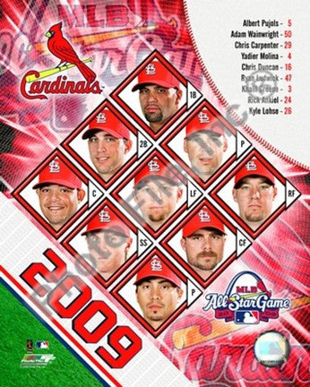 2009 St. Louis Cardinals Team Composite