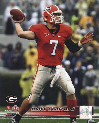 Matt Stafford Georgia Bulldogs 2008 Action