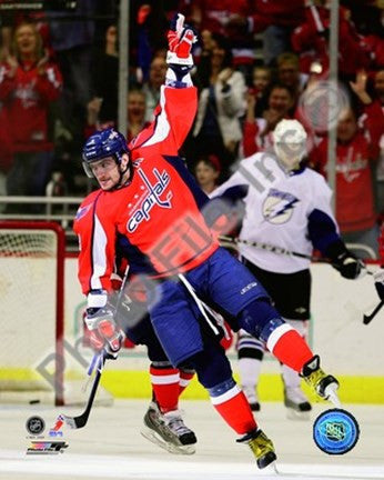 Alex Ovechkin 2008-09 Goal Celebration