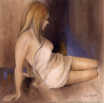 Waking Woman II (blue)