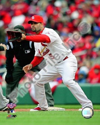 Albert Pujols 2009 Fielding Action