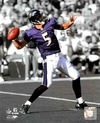 Joe Flacco 2009 In the Spotlight Action