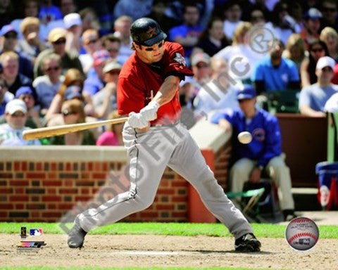 Lance Berkman - 2009 Batting Action