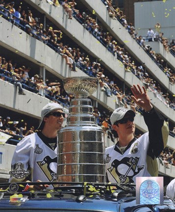 Marc-Andre Fleury & Sidney Crosby 2009 Stanley Cup Champions Victory Parade (#60)