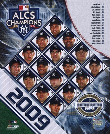 2009 New York Yankees ALCS Champions Composite