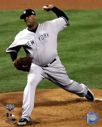 C.C. Sabathia Game Four of the 2009 MLB World Series Action (#13)