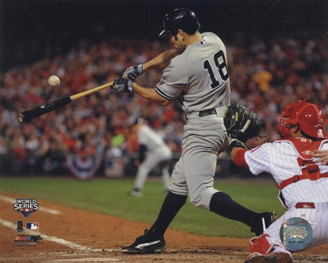 Johnny Damon Game Four of the 2009 MLB World Series RBI Single (#14)