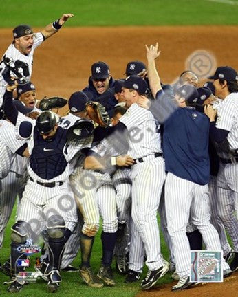 The New York Yankees Celebrate Game Six of the 2009 MLB World Series (Vertical) (#30)