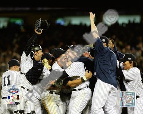 New York Yankees Team Celebration Game Six of the 2009 MLB World Series (#39)